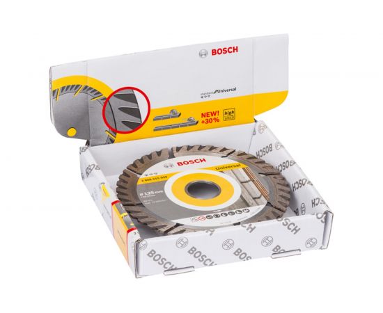 Диск алмазный Universal (125х22.2 мм; 10 шт.) Bosch 2608615060 