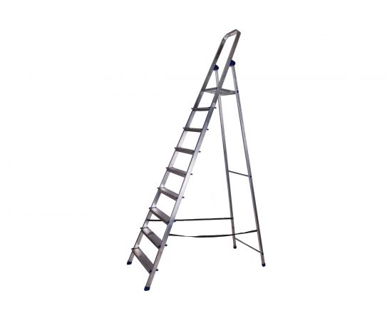 Алюминиевая стремянка STAIRS 9 ступеней ТТ-01-00531 