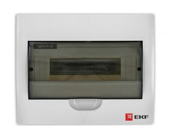 Распределительный навесной щит EKF ЩРн-П-15 IP40 пластиковый pb40-n-15 5576416 