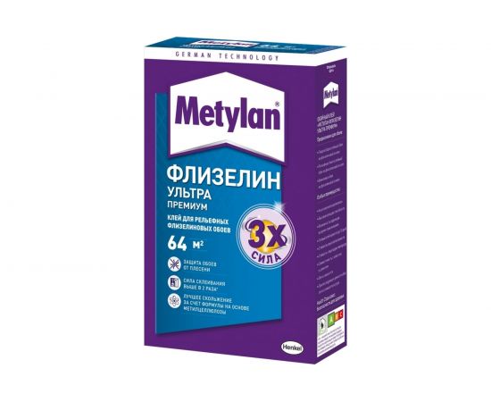 Обойный клей Metylan Флизелин Ультра Премиум 500 г Б0022983 