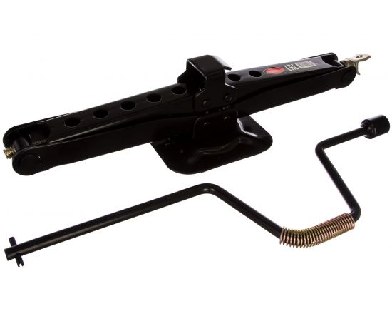 Механический домкрат ROCKFORCE ромб 2т h min 104мм, h max 495мм, L-535мм RF-110A 