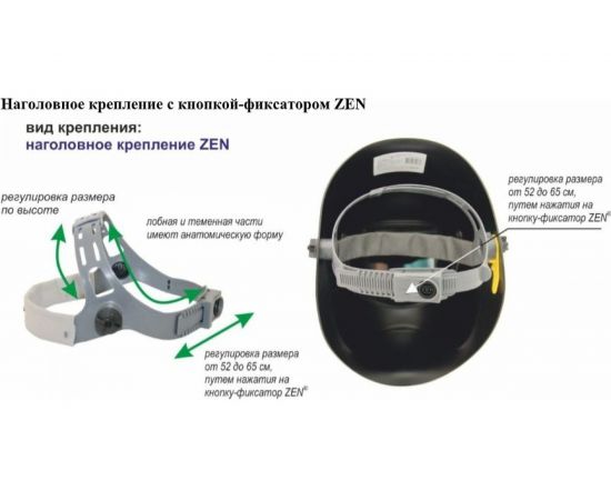 Защитный лицевой щиток сварщика Биот GEFEST Premium 00345 – изображение 2