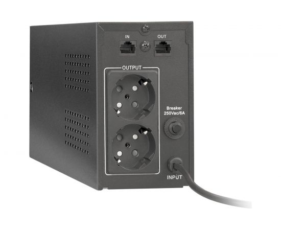 Источник бесперебойного питания ExeGate Power Back BNB-850.LED.AVR.EURO.RJ  285475 – изображение 2