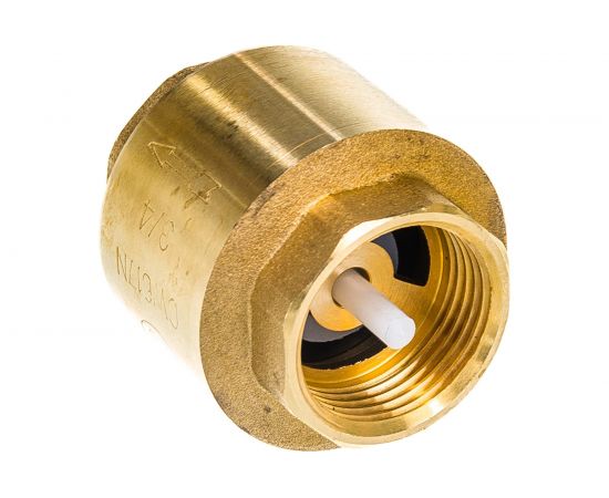 Обратный клапан с пластиковым золотником EUROS 3/4" ВР-ВР EU.ST4001046 34 – изображение 2