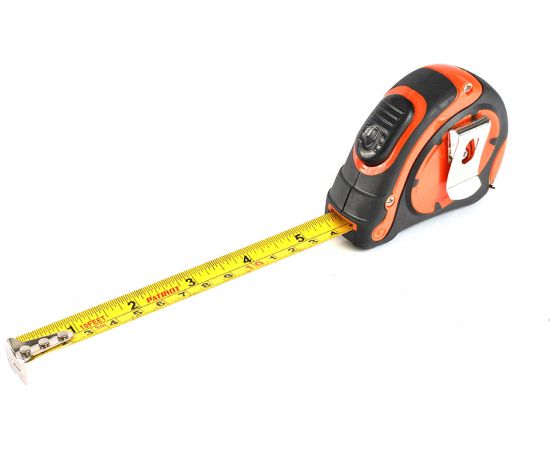Рулетка PATRIOT MTA-3, автостоп, ударопрочный корпус, обрезиненная, 3м 350005033 – изображение 2