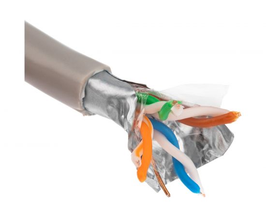 Кабель PROconnect витая пара FTP 4PR 24AWG, CAT5e бухта 305 м 01-0152 – изображение 3