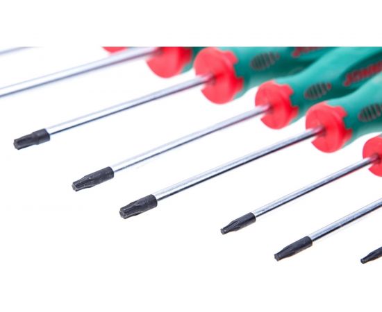 Набор отверток ANTI SLIP TORX T8-T40 Jonnesway D71T109S – изображение 3