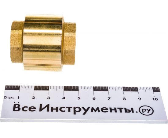 Обратный клапан с пластиковым золотником EUROS 3/4" ВР-ВР EU.ST4001046 34 – изображение 3