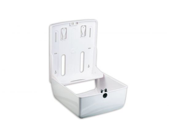 Диспенсер для полотенец ЛАЙМА PROFESSIONAL,ZZ,белый, ABS-пластик, 601426 – изображение 4