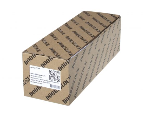 Дверной доводчик DOORLOCK DL70 EN2/3/4 черный, вес двери до 90 кг, крепежные размеры 162-165мм х 19мм 75547 – изображение 4