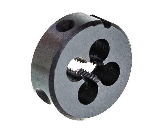 Круглая ручная плашка с направляющей в наборе М6х1.0, HSS, Ф25х9 мм Thorvik D-DRIVE MDG61 52862 – изображение 4