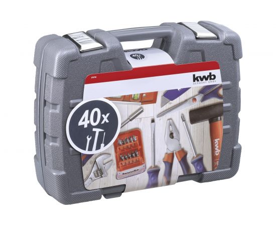 Набор ручного инструмента KWB 40 предметов 370720 – изображение 5