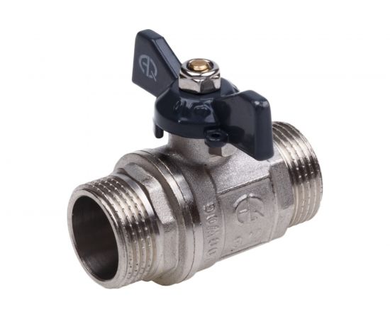 Шаровой кран AQUALINK нар-нар 1/2 B бабочка 2336 – изображение 5