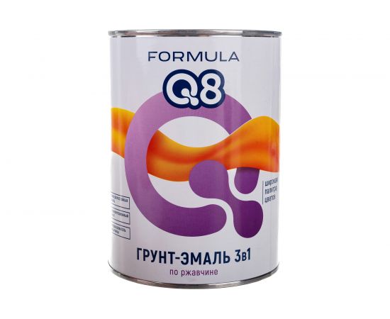Грунт-эмаль по ржавчине ПРЕСТИЖ FORMULA Q8 коричневый, 0.9 кг 52031 – изображение 5