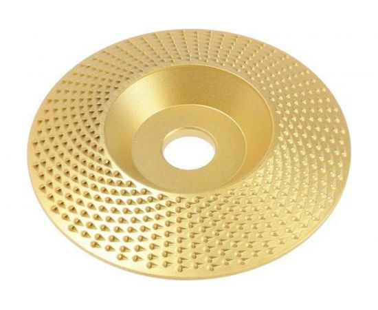 Чашка обдирочная полувыпуклая по дереву (98х16 мм) для УШМ TUNDRA 5109856 