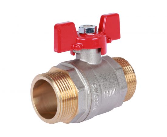 Шаровой кран ROMMER 1 1/4"", НР/НР, RBV-0007-0410232, RG008UB5BRRL8K 