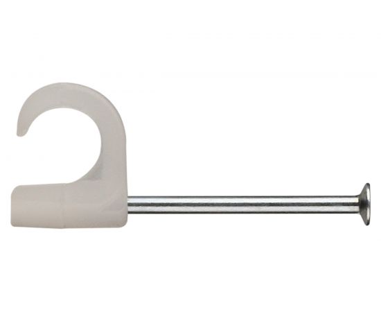 Крепежная скоба ЕВРОПАРТНЕР белая SC 10-14 20шт. 3 0834 4 