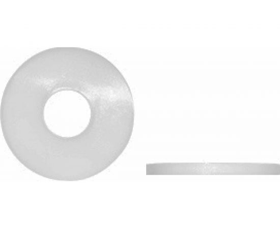 Плоская (увеличенная) полиамидная (пластиковая) шайба DINFIX DIN 9021, D6, 50 шт. 00-00001761 