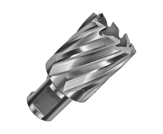 Сверло корончатое HSS по металлу (22х30/63 мм; Weldon 19) D.BOR CD-HSS-030-022-W 