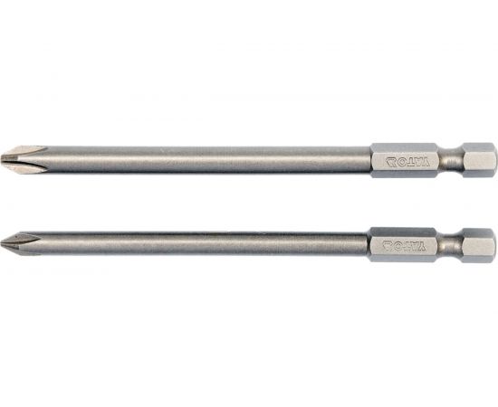 Биты (2 шт; 100 мм; РН1/РН2) YATO YT-0488 