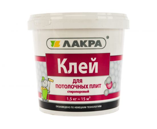 Клей для потолочных плит Лакра 1,5 кг 80000004175 