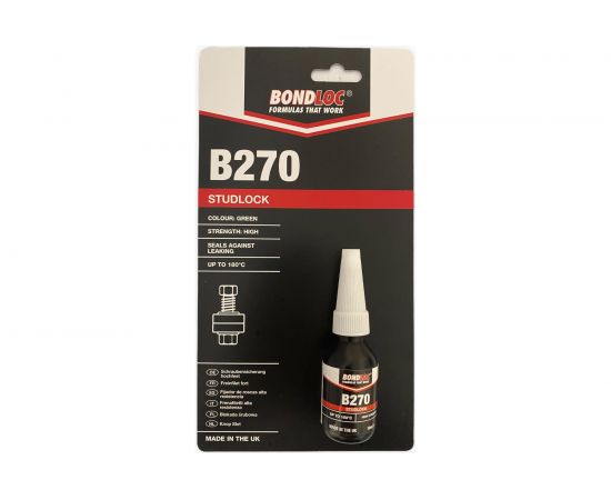 Резьбовой фиксатор высокой прочности Bondloc B270 блистер, 10 мл B270C10ML 