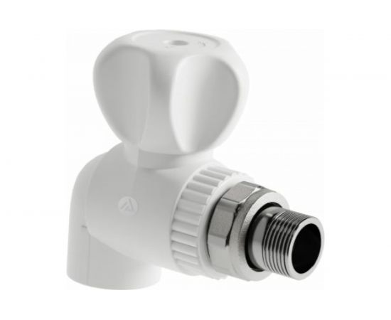 Шаровой кран для радиатора SLT AQUA PP-R 20х1/2 мм угловой SLTFA4201 