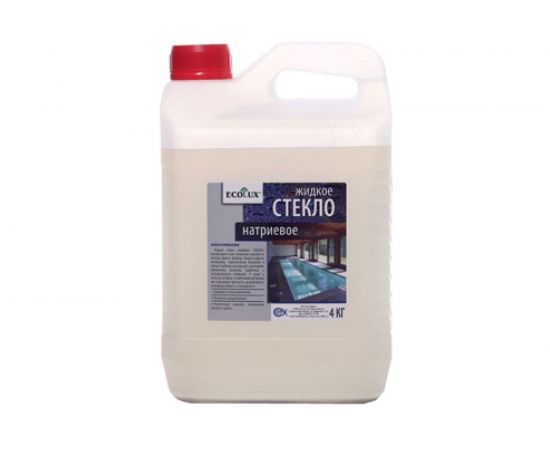 Жидкое натриевое стекло ECOLUX 4 кг 4607133682040 