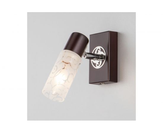 Настенный светильник Eurosvet 21130 1 хром венге 00000061006 