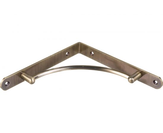 Арочный вогнутый кронштейн MFK-TORG 220х220 бронза 73025 К-76 