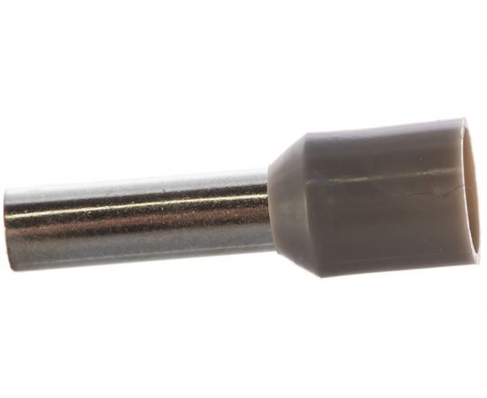 Конечная изолированная гильза HAUPA НШВИ, 4/10 цвет серый упаковка 100 шт. 270814 