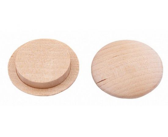 Заглушка Tech-Krep дер. на отверстие 35 мм береза 15 шт 148085 