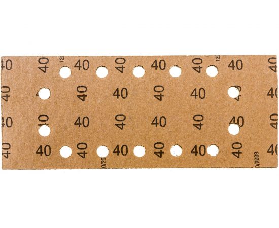 Лист шлифовальный 115x280 мм К40, 10 шт KWB 818704 – изображение 2