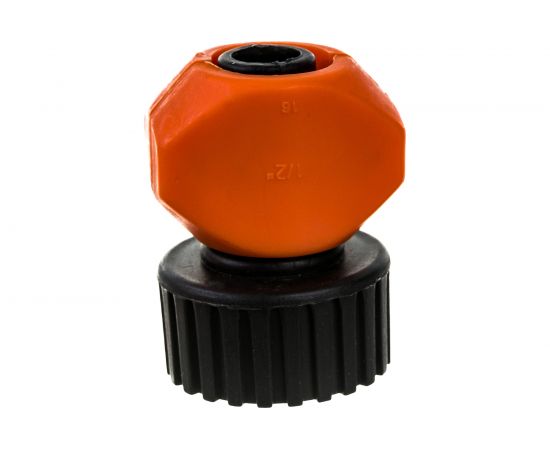 Пластиковый коннектор Truper для шланга 1/2" мама REF-1/2 12712 – изображение 2