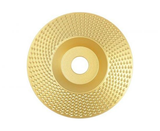 Чашка обдирочная полувыпуклая по дереву (98х16 мм) для УШМ TUNDRA 5109856 – изображение 2