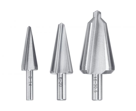 Набор конусных сверл 3 предмета kwb 525090 – изображение 2