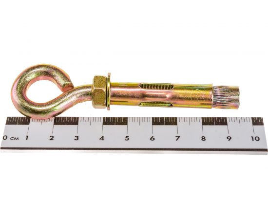 Анкерный болт с кольцом Зубр 10 x 60 мм, 40 шт 302392-10-060 – изображение 3