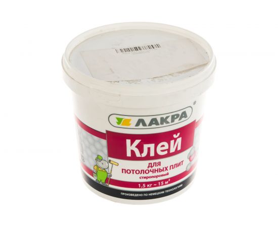 Клей для потолочных плит Лакра 1,5 кг 80000004175 – изображение 3