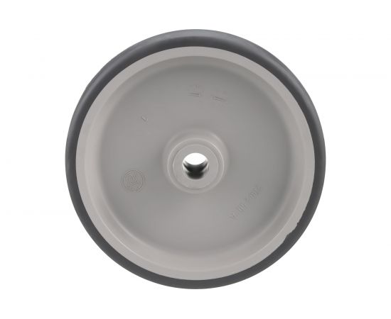 Колесо с подшипником скольжения (200х50х20 мм; 225 кг; термопластичная резина/полипропилен) Tellure Rota 711106 – изображение 3