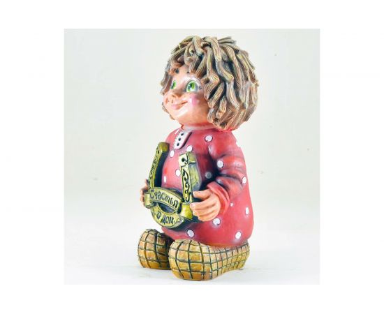 Садовая фигура СКАЗКА Домовёнок Кузя Счастье в дом JNG431 – изображение 3