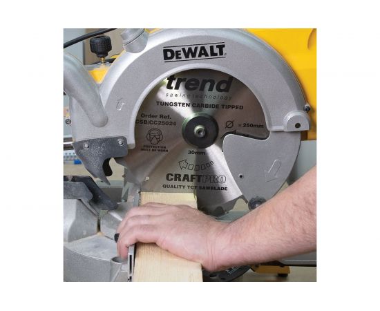 Пильный диск 216 мм 60 зубьев TREND CSB/21660T – изображение 3