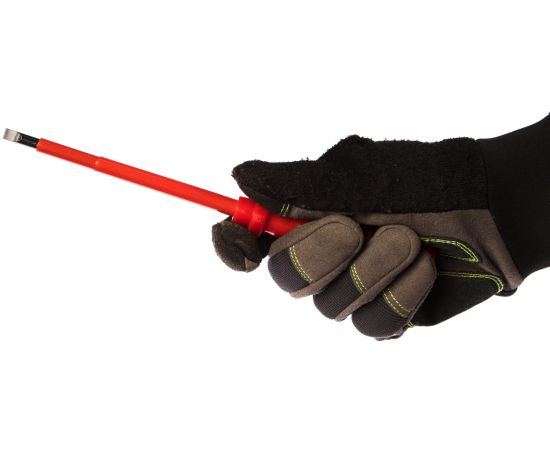 Изолированная отвертка CrV 1000V SL 5х125мм FIT 55803 – изображение 3