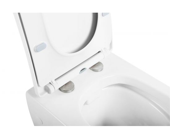 Сиденье дюропласт BelBagno soft close, металлическое крепление BB2031SC – изображение 3