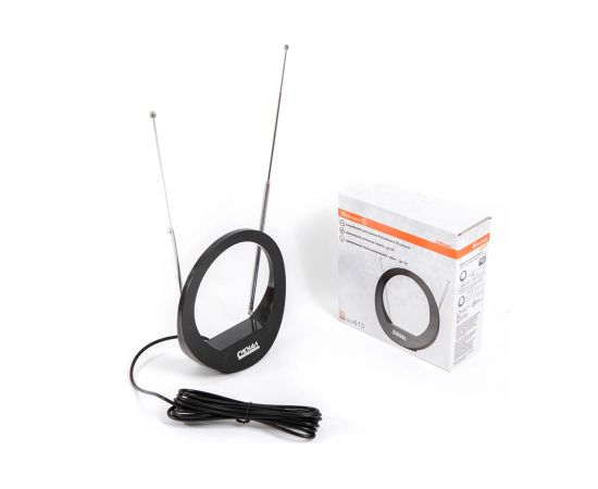 Комнатная антена СИГНАЛelectronics DVB-T2 и ДМВ+МВ активная Сигнал SAI 613 23384 – изображение 4