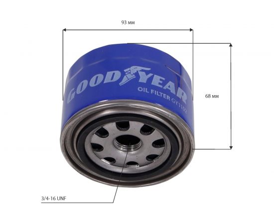 Фильтр масляный автомобильный Goodyear GY1102 – изображение 4