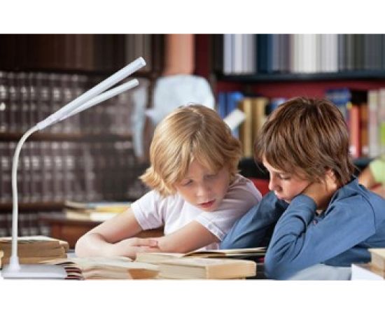 Настольный светильник, чёрный, LED, 10Вт, 2 плафона, 230В, сенсорное включение, 4 уровня яркости, 4000К Camelion KD-794 C02 12493 – изображение 4