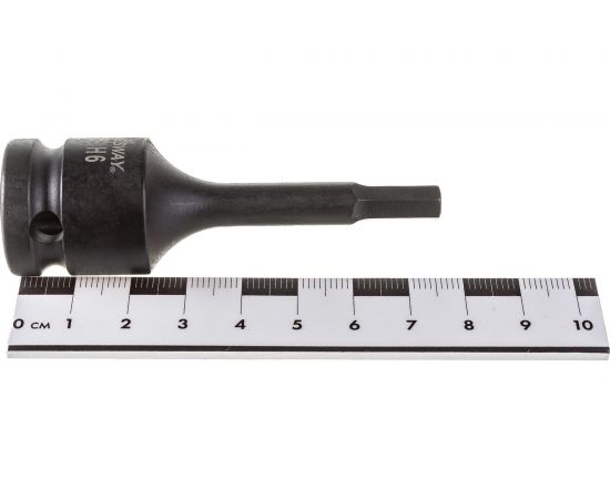 Набор шестигранных ударных головок (8 пр; 1/2""; H5-H19) Jonnesway 48064 – изображение 4