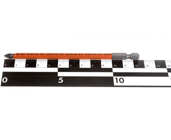 Бита намагниченная с насечками Taiwan Type (2 шт; 127 мм; PH2) BOHRER 33252127 – изображение 4