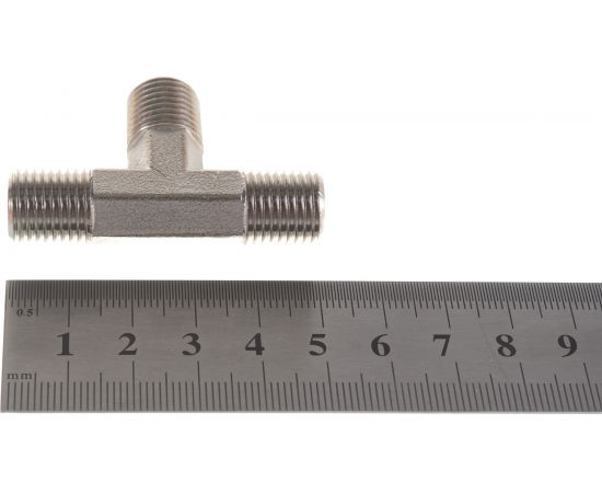 Переходник T — образный (1/4""MMM; блистер) FUBAG 180330 B – изображение 4