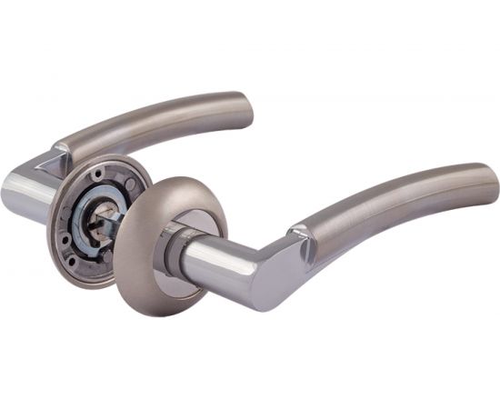 Дверная ручка НОРА-М 99А AL мат.хром 15297 – изображение 5